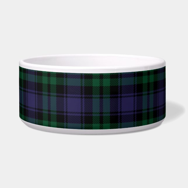 Tigela Black Watch Tartan, Xadrez (Frente)