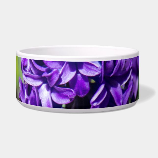 Tigela Blue Geocinth em primavera (Frente)