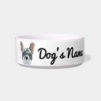 Blue Merle French Bulldog Bowl