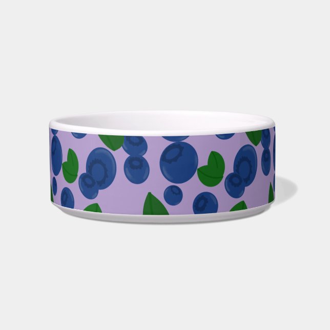 Tigela Blueberry Dog Bandana (Frente)