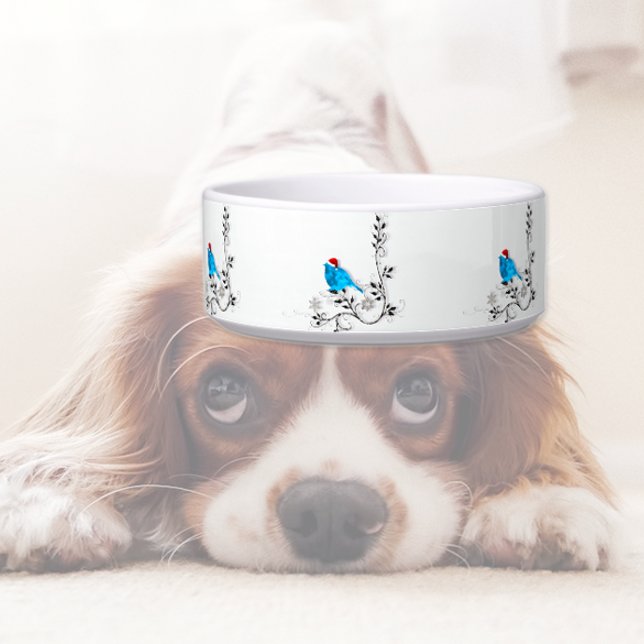 Tigela Bluebird no Natal (Criador carregado)