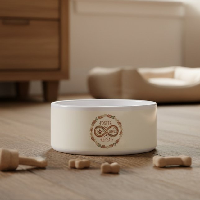 Tigela Boho Pet Foster Feeding Bowl (Foster dog food bowl)