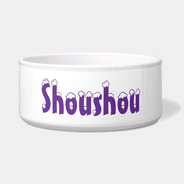 Tigela Bol personnalisé pour animaux  (Frente)