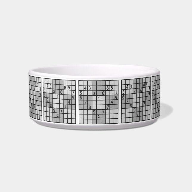Tigela Bolas de estimação SUDOKU (Esquerda)