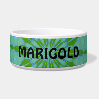 Tigela Bolha Verde Zen Pet Bowl