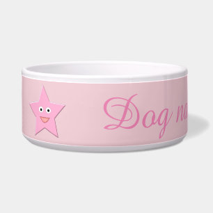 Tigela Boliche de Cachorro Rosa bonito