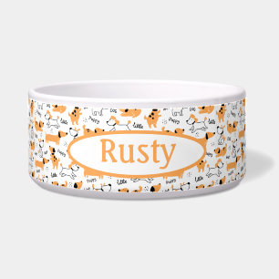 Tigela Boliche de Cão Personalizado
