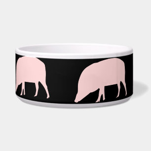 Tigela Boliche de Porco Rosa