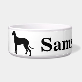 Tigela Boliche Personalizado de Cachorro de Dane