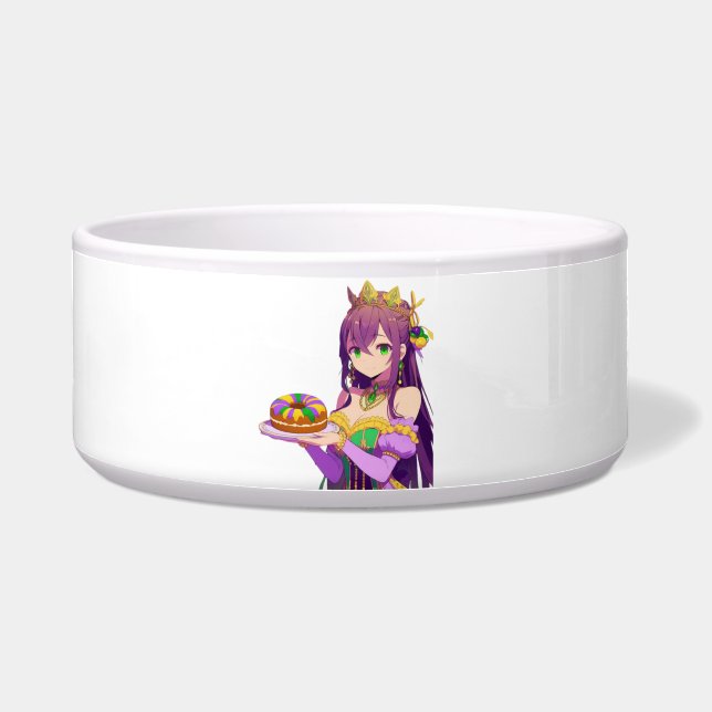 Tigela Bolo Rei Anime Mardi Gras (Frente)