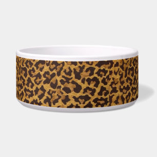 Tigela Bolsa de Cachorro de Impressão do Leopardo RAB Roc
