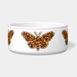 Tigela Bombyx Mori Silk Moth Life Cycle Silhoule