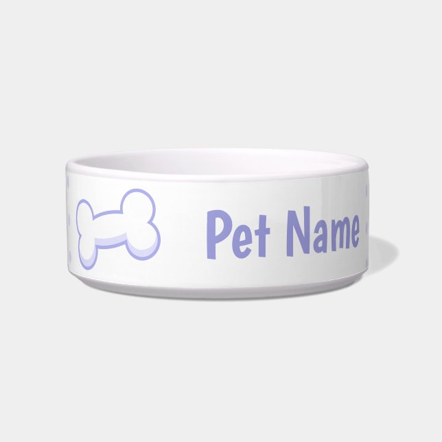 Tigela Bone l Pet Bowl Personalizado (Frente)