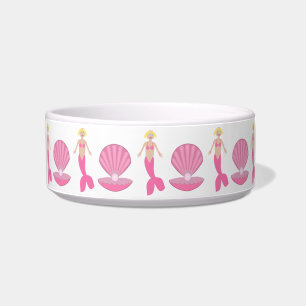 Tigela Bonito fantasia rosa Sereia