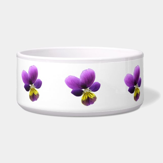 Tigela Bonito Pansy Dog Bowl (Frente)