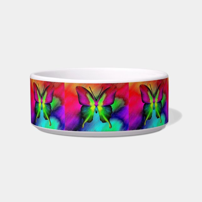 Tigela Borboleta Pet Bowl (Frente)