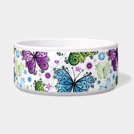 Tigela Borboleta Retro Trippy Hippy