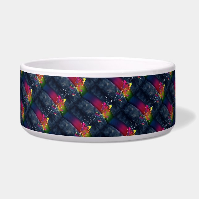 Tigela Borboletas dos arcos-íris n (Frente)