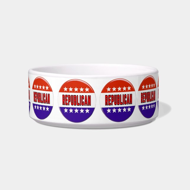 Tigela Botão Republicano (Frente)