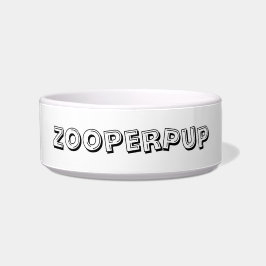 TIGELA BOWL DE CACHORRO ZOOPERPUP