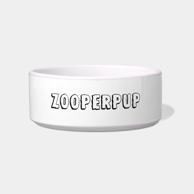 TIGELA BOWL DE CACHORRO ZOOPERPUP (Frente)