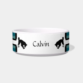 Tigela Bowl de comida de Cachorro Personalizável em HAMbW
