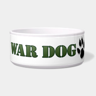 Tigela Bowl do Cachorro de Guerra