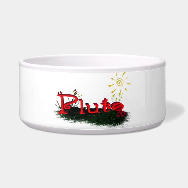 Tigela Bowl para pluto (Frente)