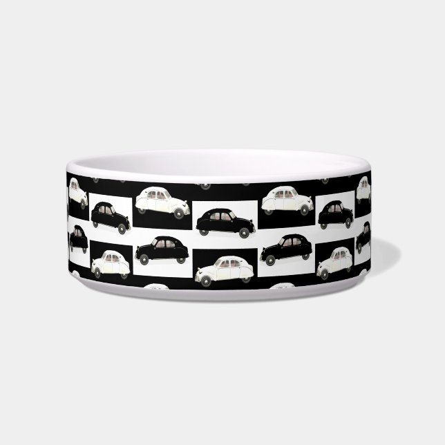 Tigela Branco preto de Citroen 2CV (Esquerda)