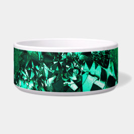 Tigela Brilho, tons verdes tipo alivio