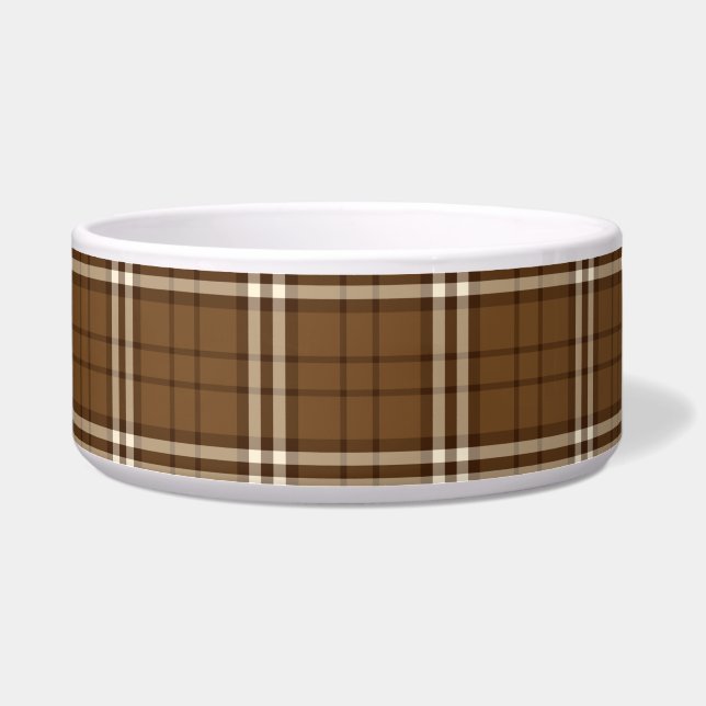 Tigela Brown Tartan (Direita)