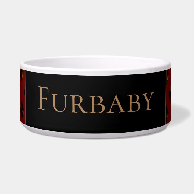 Tigela Burgundy Pattterc (Frente)