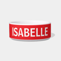 CACHORA PERSONALIZADA OU BOWL PERSONALIZADA