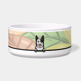 Tigela Cachorro australiano fofo, comida ou bebida