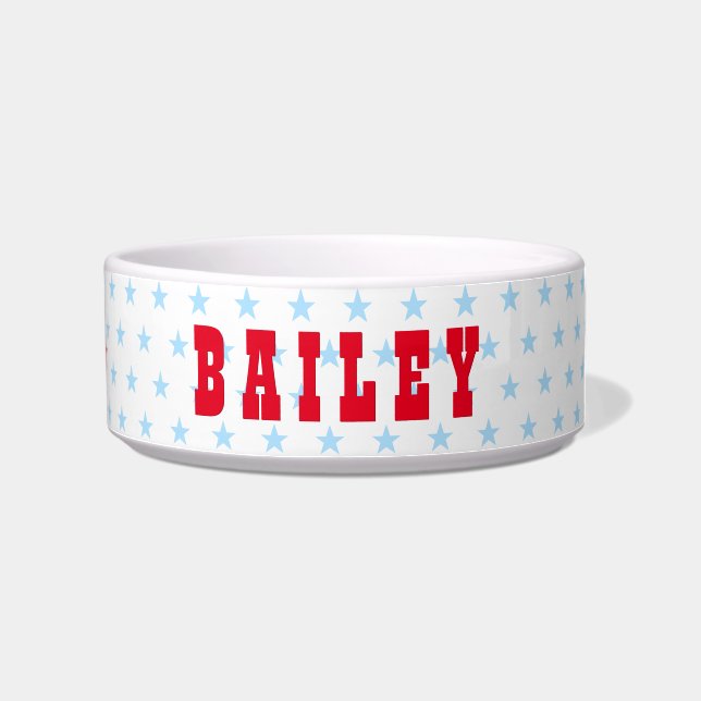 Tigela Cachorro Azul Cachorro Cachorro Cachorro Cachorro  (Direita)