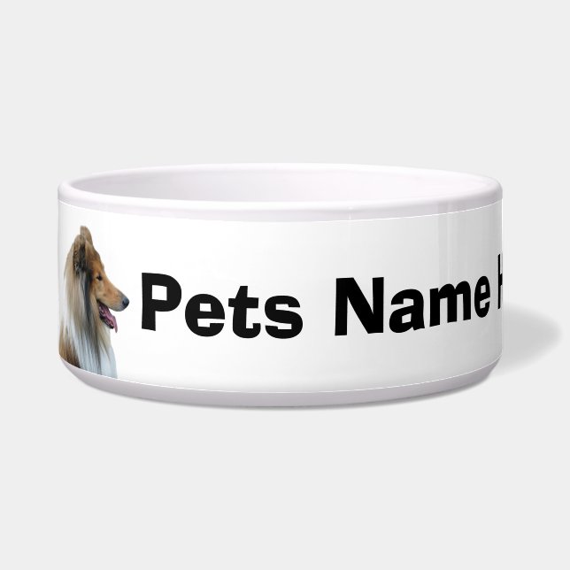 Tigela Cachorro Collie (Esquerda)