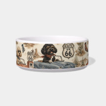 Cachorro da Rota 66 Retro