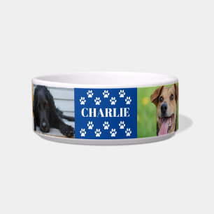 Tigela Cachorro de Colagem de Fotografias Personalizado 6