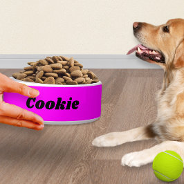 Tigela Cachorro de Estimação Personalizado Moderno Elegan