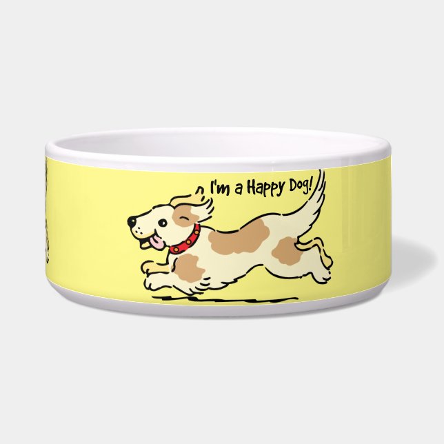 Tigela Cachorro Feliz (Direita)