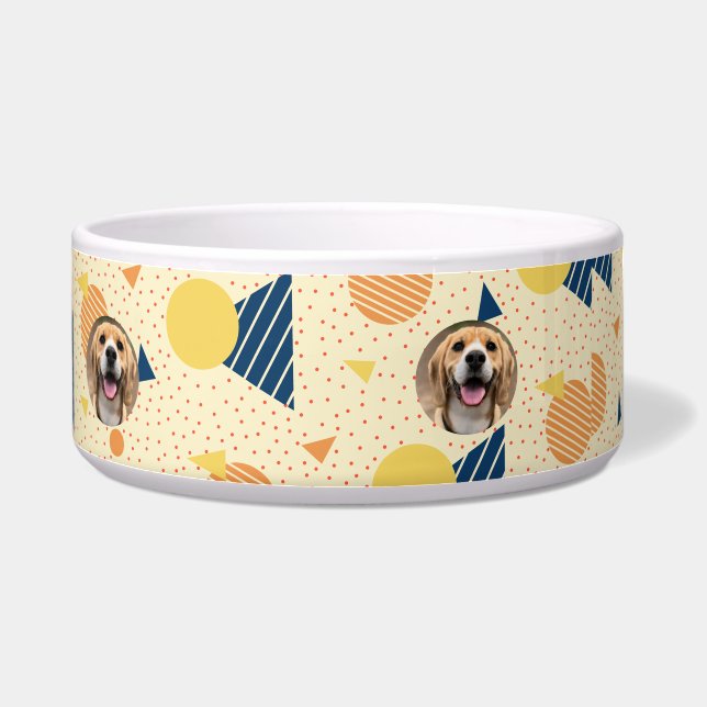 Tigela Cachorro-Pai Elegante Presente Puppy Personalizado (Direita)