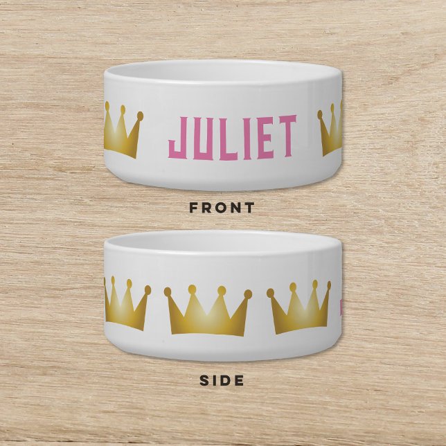 Tigela Cachorro Rosa-Coroa Pet (Criador carregado)