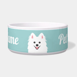 Tigela Cachorro Spitz Personalizável / Pomeraniano