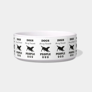 Tigela Cachorros São Meu Pet Bowl Favorito Do Pessoas