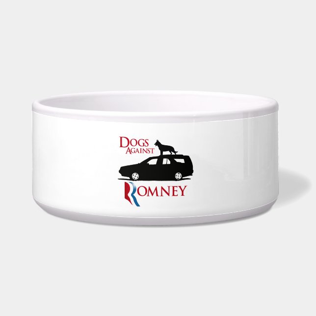 Tigela Cães contra Romney - .png (Frente)