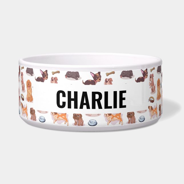 Tigela Cães Felizes (Frente)