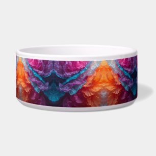 Tigela Camadas de papel de tecido Abstrato luminoso Pet B
