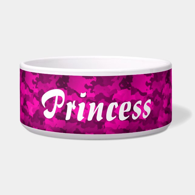 Tigela Camo cor-de-rosa (Frente)