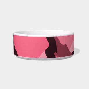 Tigela Camo rosa-rosa-rosa; Camuflagem