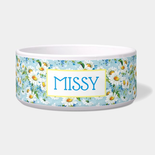 Tigela Campo de Daisies Pet Bowl (Frente)